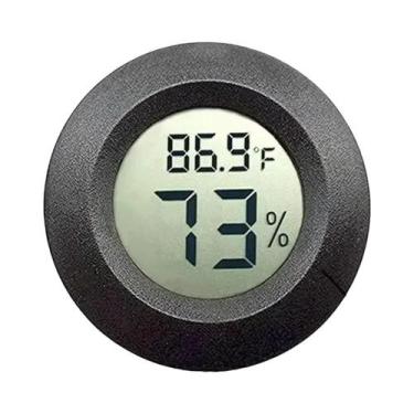 Imagem de Termômetro Digital LCD Interno E Higrômetro 4PCS, Sensor Eletrônico De