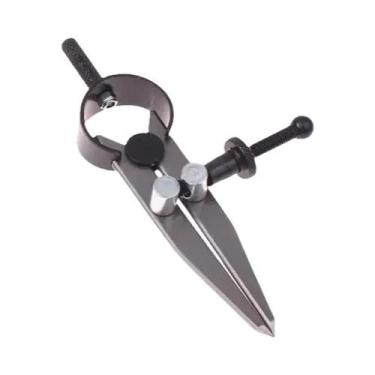 Imagem de Compasso Ajustável Para Marcação De Linhas Em Couro, Divisor De Asas R