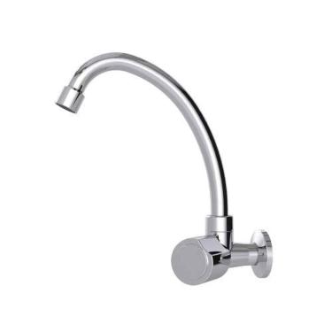 Imagem de Torneira Parede Bica Móvel 1167 C40 Cromada - Abs 1/4 Volta Dn15 Vedação Mvc