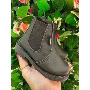 Imagem de Bota Nilqi Masculina Preta para Conforto e Estilo, 33