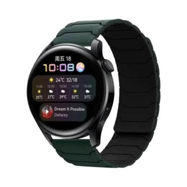 Imagem de Pulseira Magnética De Silicone De 20mm 22mm Para Relógio Huawei GT 6 p