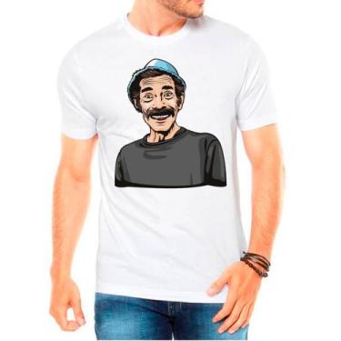 Imagem de Camiseta desenho sr madruga turma chaves camisa masculina lançamento 0