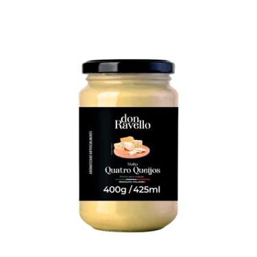 Imagem de Molho Quatro Queijos Don Ravello - 400g