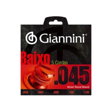 Imagem de Corda Giannini Contrabaixo 0.045" Pesado