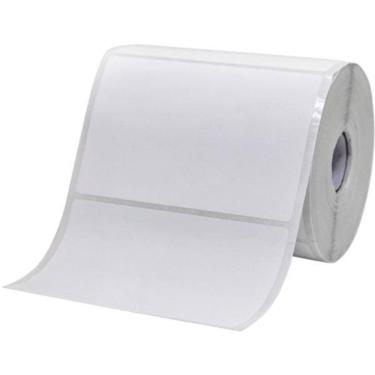 Imagem de Etiqueta Bopp 100 X 50 Branca Com 566 Unidade No Rolo