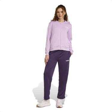 Imagem de Conjunto Adidas Feminino Essentials Linear-Feminino