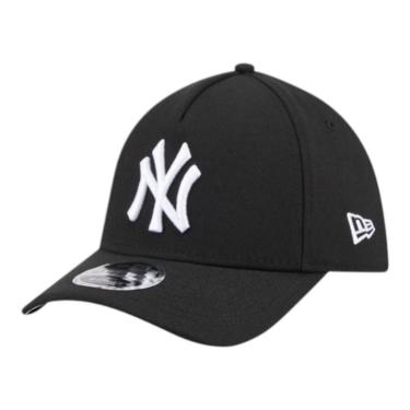 Imagem de Boné New Era 3930mc A-Frame New York Yankees Poly Preto-Masculino
