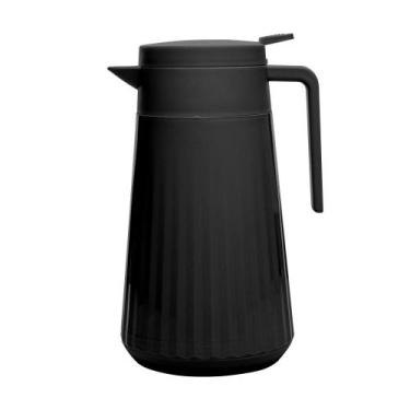 Imagem de Garrafa Térmica Unique de Plástico Preta 1L - Lyor