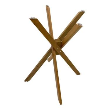 Imagem de Base Para Mesa De Jantar 75cm akemi Pés Pernas Para Movéis Escrivaninh