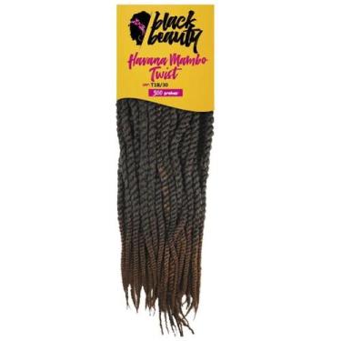 Imagem de Cabelo Crochet Havana Mambo Twist 60cm Preto/Mel Escuro - Black Beauty