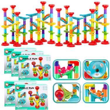 Imagem de Labirinto de Bolinhas Infantil Pista Circuito Colorida de Montar Model