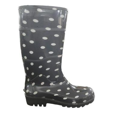 Imagem de Bota Borracha Galocha Cano Longo Macia Impermeavel - GRANZOTO SHOES, P