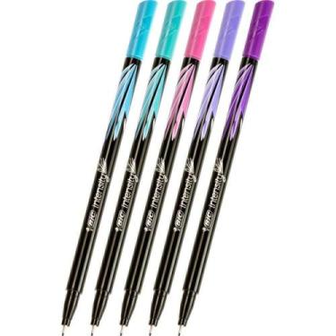Imagem de Caneta com Ponta Porosa Intensity 0,4mm Pastel 5 cores - Bic
