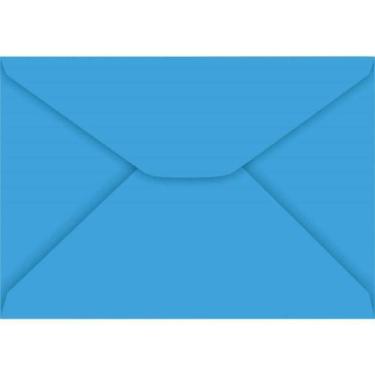 Imagem de Envelope Carta 114x162mm 80g Azul Royal 100 unid - Foroni