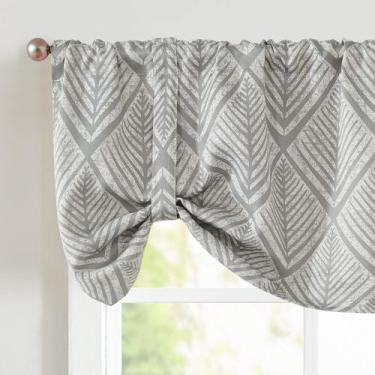 Imagem de Cortina jinchan Tie Up Valance 50x46 cm com isolamento térmico