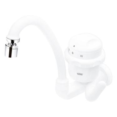 Imagem de Torneira Elétrica Para Cozinha 3T Bica Alta 127v 4800w Fame, 110V, Bra