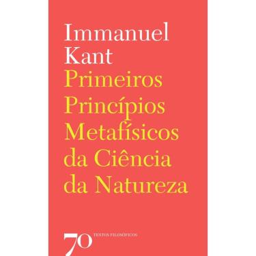 Imagem de Primeiros princípios metafísicos da ciência da natureza