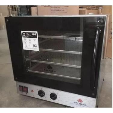 Imagem de Forno Turbo Elétrico 4 Assadeiras Fast Oven Preto - Progás