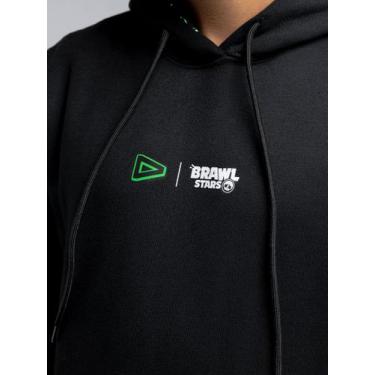 Imagem de Moletom Loud X Brawl Stars Tamanho:GGCor:Preto, GG, Preto