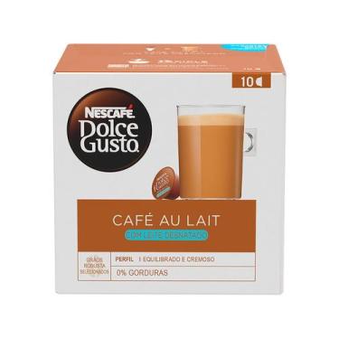 Imagem de Caixa Nescafé Dolce Gusto 10 Cápsulas, 10 Cápsulas, Café com Leite