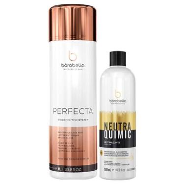 Imagem de Borabella Progressiva Perfecta Creme Branco 1l Neutralizante Capilar N