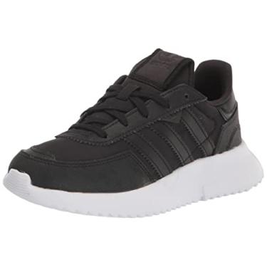 Imagem de Adidas Retropy F2 Tênis infantil unissex, Preto/Preto/Branco, 13 Little Kid