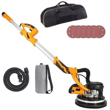 Imagem de Lixadeira Telescópica Parede Teto Led 800W 220V Amarelo - Qatar, 220V