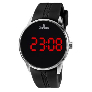 Imagem de Relógio Champion Feminino Ref: Ch40188t Digital Led Prateado
