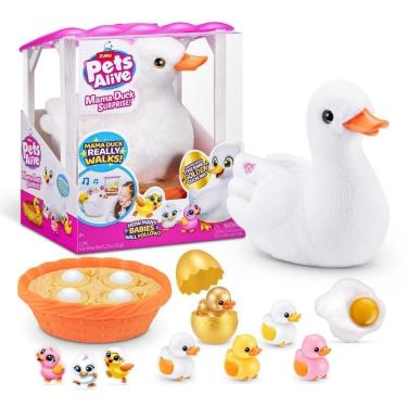 Imagem de Mamãe Pata, Pelúcia, Candide, Pets Alive Mama Duck Surprise