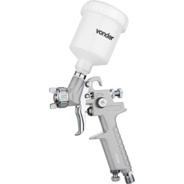 Imagem de Pistola De Pintura Gravidade 0,8mm 125ml Precisão Pgv125 Vonder