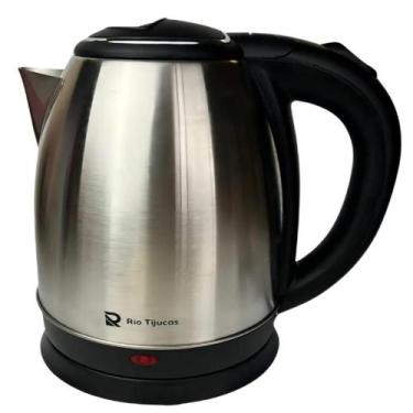 Imagem de Jarra Elétrica Bule Chaleira Inox Esquenta Cafe 1,8 Portátil - RIO TIJ