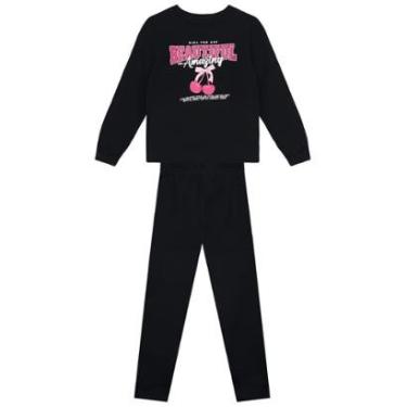 Imagem de Conjunto infantil menina de cerejinha Brandili-Feminino