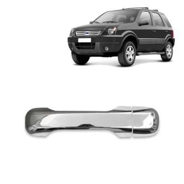 Imagem de Aplique Cromado para Maçaneta Traseira Porta Malas Ecosport 2003 2004 
