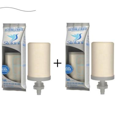 Imagem de Kit 2 Velas P/ Filtro De Barro Stéfani Tripla Ação Envio24h Mais vendi