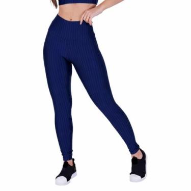 Imagem de Calça Plus Size Academia Legging 3D Cintura Alta Fitness -c4 LAURA COM