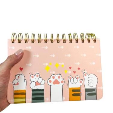 Imagem de Planner Semanal Não Datado Espiral - Permanente - Patinha de Gato  Gat