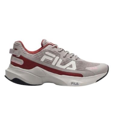 Imagem de Tênis Fila Recovery Feminino 51J728X -, 37, Marrom, Vermelho, Bege
