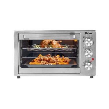 Imagem de Forno Elétrico Air Fryer Philco PFE40I 40L Inox com Timer 60min e Controle de Temperatura 110V