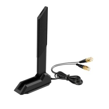 Imagem de Antena de substituição de base magnética para placa-mãe WiFi 7 para jogos MSI MAG X870 Z890 Tomahawk/MSI MPG X870E Carbon / X870E Edge / B850 / B850-P Series WiFi 7 Placa-mãe para jogos Slinkdsco