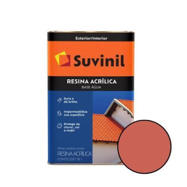 Imagem de Resina Acrílica Telha Cerâmica 18L Base Água Suvinil - SUVINIL ACABAME