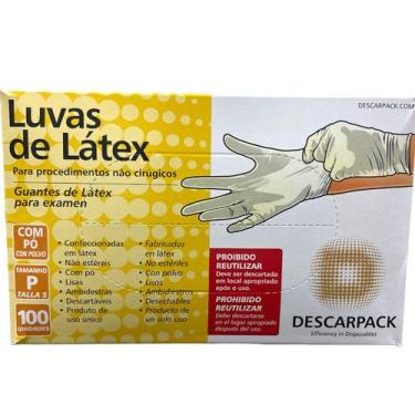 Imagem de Luva De Procedimento Latex Com Pó 100Un - Descarpack P