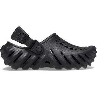 Imagem de Sandália infantil unissex clog.crocs echo k 208190, Preto, 35