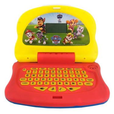 Imagem de Notebook Educativo Infantil Patrulha Canina Criança Bilíngue Brinquedo