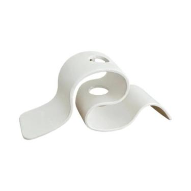 Imagem de Vaso Curvo Moderno Minimalista Impresso Em 3D, Suporte Para Flores Sec