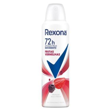Imagem de Desodorante Antitranspirante Aerosol Feminino 72h Frutas Vermelhas Rex