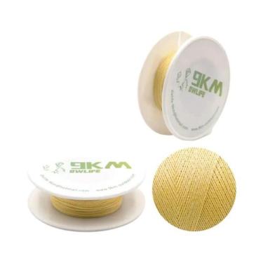 Imagem de Linha De Pesca Trançada De Kevlar Amarela 9KM, Alta Resistência À Traç