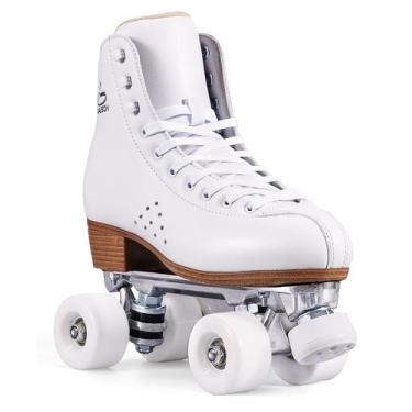 Imagem de Patins Quad PAPAISON Deluxe em material sintético Microfibra