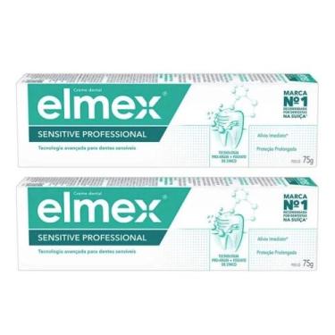 Imagem de Kit 2 Creme Dental Elmex Sensitive Professional 75g - Colgate