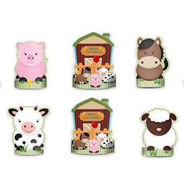 Imagem de DECORACAO DE MESA FESTA FAZENDINHA 06 un.