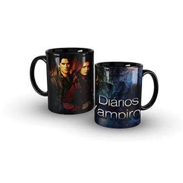 Imagem de Caneca Preta Diario de um Vampiro 7